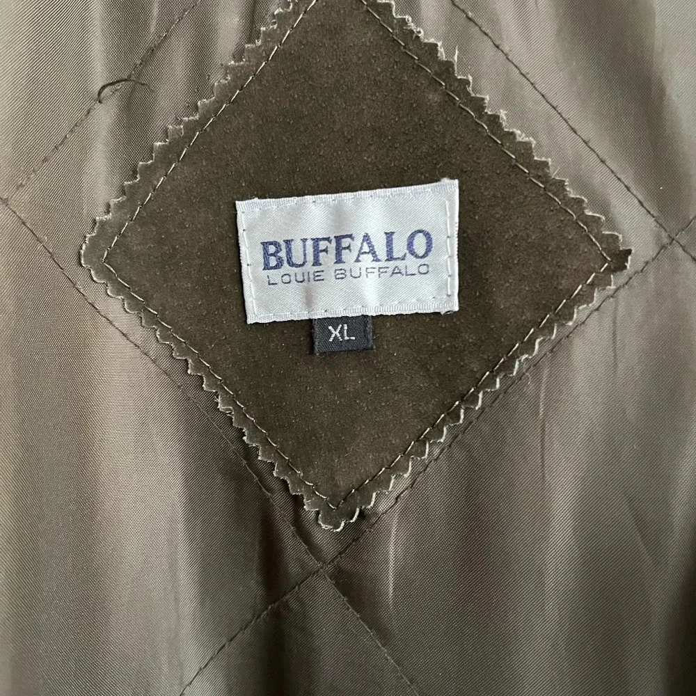 Vintage Genuine Leather Toggle Jacket (Size XL) - Picture 6 of 8